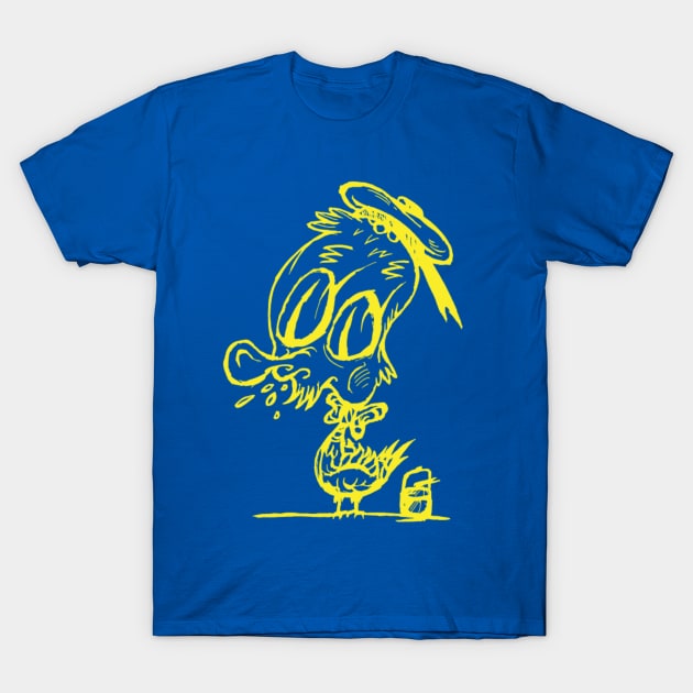 Wacky Smacky Donald Duck T-Shirt by spartacomargioni